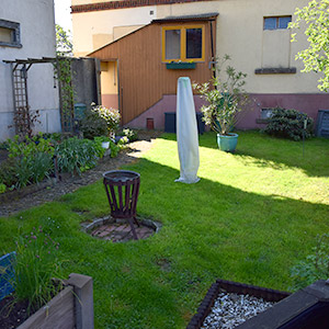 Garten hinten